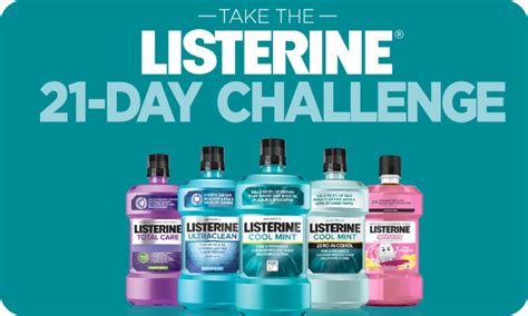 listerine rewards|Recommend the LISTERINE® 21.